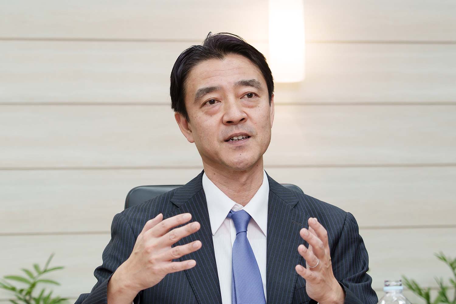 高田氏インタビュー風景