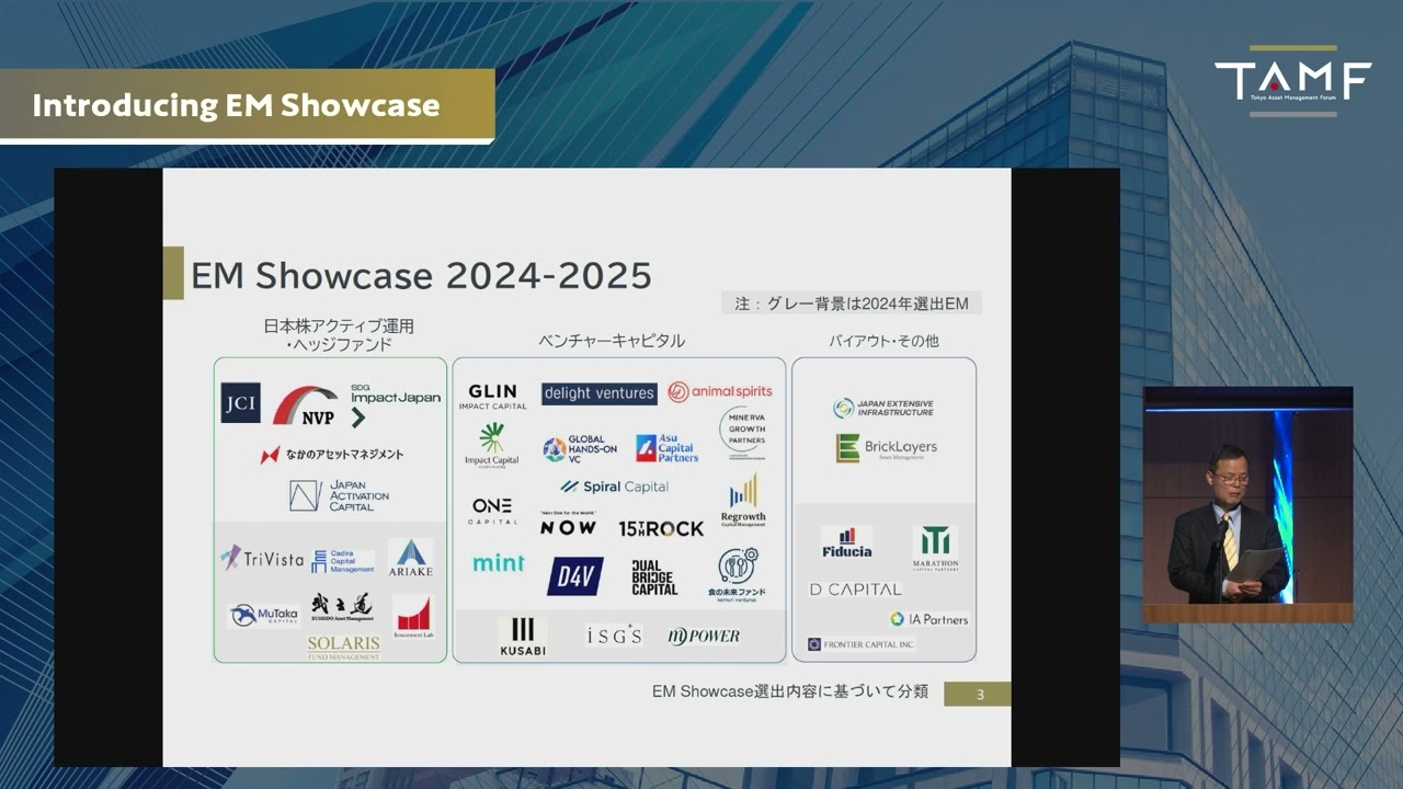 3. Tokyo Asset Management Forum2025　 EM Showcase紹介